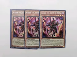 Aluber the Jester of Despia (DAMA-EN006) Yugioh Secret RARE PLAYSET - Image 1