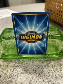 Boltmon Digimon TCG Card Shiny Gold Lettering 1st Edition 1999 BO-41 LP - Image 2