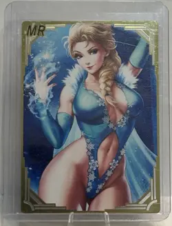 Sexy Waifu Goddess Story Metal Card - Elsa, MR Gold 🔥🔥 - Image 1