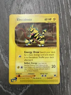 Electabuzz E-Reader 76/165 Vintage Pokemon Card- Near Mint Condition! - Image 1