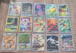 Pokemon Illustration Rare/Trainer Gal - 64 Card Lot NM S&S, Scarlet Violet - Image 2