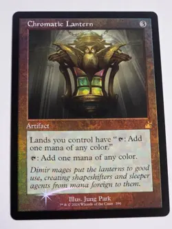 MTG - Chromatic Lantern FOIL Retro Frame - Ravnica Remastered - Image 1
