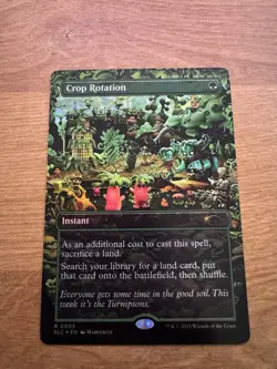 MTG *FOIL* CROP ROTATION Secret Lair Countdown Kit An Encyclopedia of Magic - Image 1