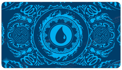Mana 7 Island Mousepad Standard Gaming Playmat for Magic: The Gathering Gamers - Image 1