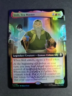Iroh, Tea Master (Extended Art Foil) Rare MTG Avatar - Image 1