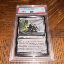 Orcish Bowmasters MTG LOTR PSA 9 - Image 1
