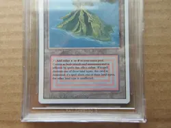 Volcanic Island BGS 8.5 NM-MT+ [Revised Edition] Mtg Magic Free Priority Mail! - Image 3