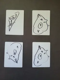 SKETCHED MTG Artist Proof Brom _ Tenth 10X _ LORD UNDEAD, PLATINUM ANGEL MOGG +2 - Image 2