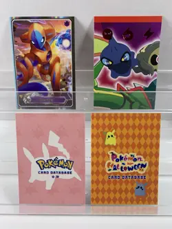 Pokemon Lot of 18 Cards and Stickers All Deoxys #386 Deoxys Only Pokemon Lot - Image 5