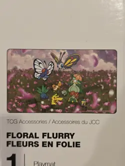 New Pokemon Center TCG: Floral Flurry Playmat - Image 1