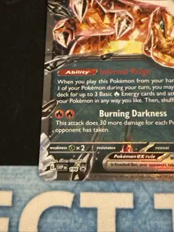 Pokemon TCG Charizard ex SVP 196 Black Star Promo Extended Art Promo Rare Holo - Image 2