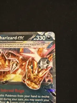 Pokemon TCG Charizard ex SVP 196 Black Star Promo Extended Art Promo Rare Holo - Image 4