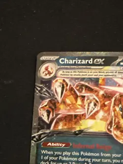 Pokemon TCG Charizard ex SVP 196 Black Star Promo Extended Art Promo Rare Holo - Image 5
