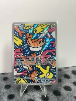 Tatsugiri 186/167 Twilight Masquerade Illustration Rare Full Art Pokemon - Image 1