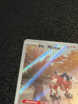 Mr. Mime 179/165 Holo Illustration Rare Pokemon TCG Scarlet & Violet Near Mint - Image 3