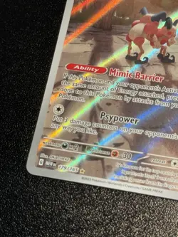 Mr. Mime 179/165 Holo Illustration Rare Pokemon TCG Scarlet & Violet Near Mint - Image 4