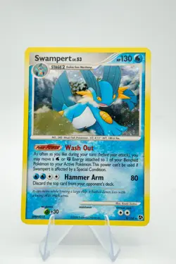 Pokemon - Swampert - 9/106 - Great Encounters - Holo Rare - Light Play - Image 1