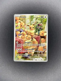Pokemon TCG - Eevee - Twilight Masquerade 188/167 Illustration Rare - Image 1