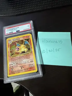 1999 POKEMON GAME #4 CHARIZARD-HOLO PSA 3 - Image 3