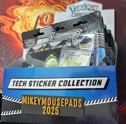 (Lot o 12) Pokemon TCG Scarlet Violet Black Bolt Tech Sticker Collection Pokemon - Image 3