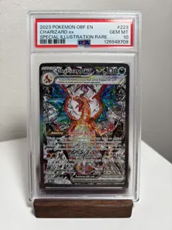 Charizard ex #223 Pokemon Obsidian Flames PSA 10 - Image 1