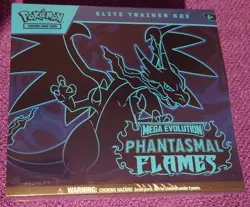 Phantasmal Flames Elite Trainer Box ETB?Sealed/Inhand?Pokemon TCG Mega Evolution - Image 1