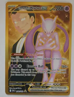 Pokemon TCG - SV:Destined Rivals - Team Rocket's Mewtwo ex Gold - 240/182 - Image 1