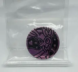 Pokemon TCG Coin Set Turtwig & Sylveon Metal Flip Coins Official Game Accessory - Image 2