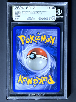 BGS PRISTINE 10 2003 Pokemon (WOTC) Skyridge Steelix-Reverse Foil #31 (POP 2) - Image 2