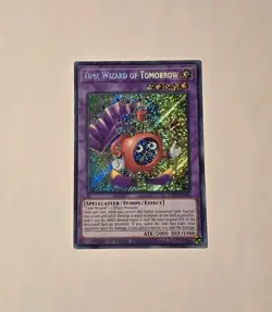 Yugioh Time Wizard of Tomorrow Secret Rare NM - Image 1
