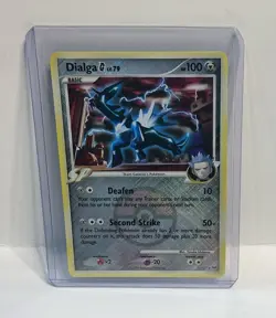 Dialga G 7/127 Platinum Crosshatch Pokemon League Promo Card - Image 1
