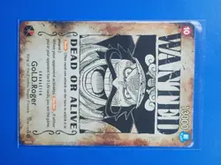 Gol D Roger OP09-118 SP Wanted Poster Manga OP13 One Piece Card English - Image 2