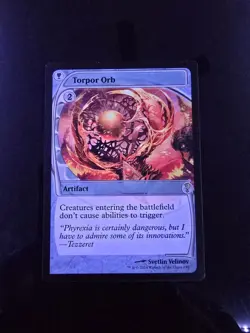 Torpor Orb (Future Sight) Mystery Booster 2 Regular MTG NM Magic Card - Image 1
