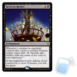 REVEL IN RICHES Mystery Booster/the List Magic MTG MINT CARD - Image 1