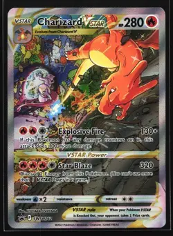 Charizard VSTAR SWSH262 Sword & Shield Black Star Promo Pokemon Card - Image 1