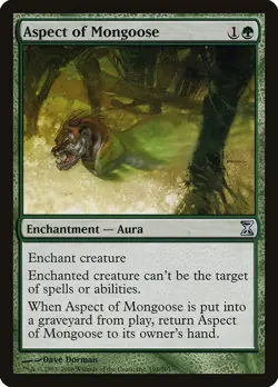 Aspect of Mongoose Time Spiral Regular - #191 - Time Spiral (TSP) - Magic MTG - Image 1