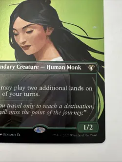 Azusa, Lost but Seeking (Borderless) Commander Masters Foil - Image 4