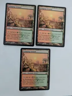 3 Stomping Ground Dissension MTG NM Free shipping with tracking - Image 1
