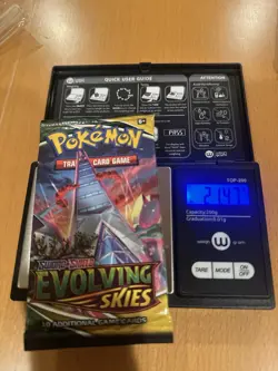 Pokemon TCG Sword & Shield Evolving Skies Sealed Booster Pack - HEAVY 21.47g 🔥 - Image 1