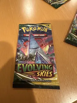 Pokemon TCG Sword & Shield Evolving Skies Sealed Booster Pack - HEAVY 21.47g 🔥 - Image 2