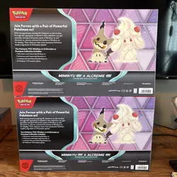 Pokemon TCG Mimikyu EX & Alcremie EX Premium Collection LOT OF 2 IN HAND - Image 2