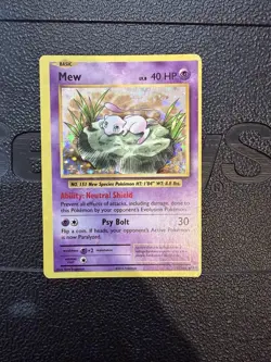 Mew 53/108 ?? HEAVY HOLO BLEED OC ?? LP ? Pokemon XY Evolutions WOW! - Image 4