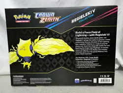 REGIELEKI V Collection Box Pokemon TCG Crown Zenith Factory Sealed 2023 - Image 3