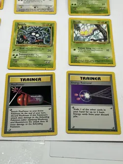 Pokemon TCG Lot Of 12 Base Set - Vintage 1999 Pokemon WOTC - Image 4