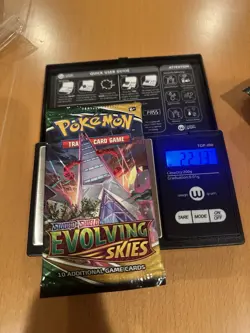 Pokemon TCG Sword & Shield Evolving Skies Sealed Booster Pack - HEAVY 22.13g ?? - Image 1