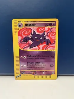 Pokemon Haunter 80/165 2002 Expedition Base Set Reverse Holo LP/NM - Image 1