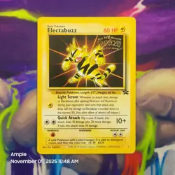 Electabuzz - Kids WB Presents Pokemon The First Movie Stamp Black Star Promo #2 - Image 1