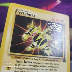 Electabuzz - Kids WB Presents Pokemon The First Movie Stamp Black Star Promo #2 - Image 2