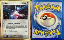 Latios 02/10 Holo Swirl Pokemon EX Trainer Kit TK1 2O 2004 EXC Vintage Deutsch - Image 2