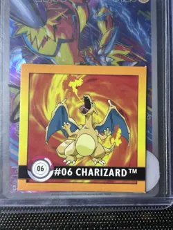 Charizard #06 Pokemon 1999 Artbox Sticker Series 1 - Vintage 1999 - Image 1